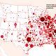 US bed bug map